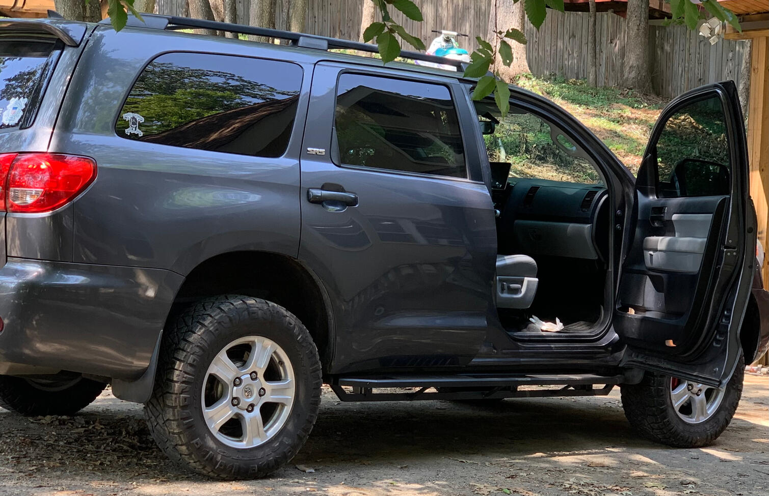 Yes, we even perform lift kit installs! This is a late model sequoia that I had the privilege of installing a 3" lift kit onto...later on i also added air springs