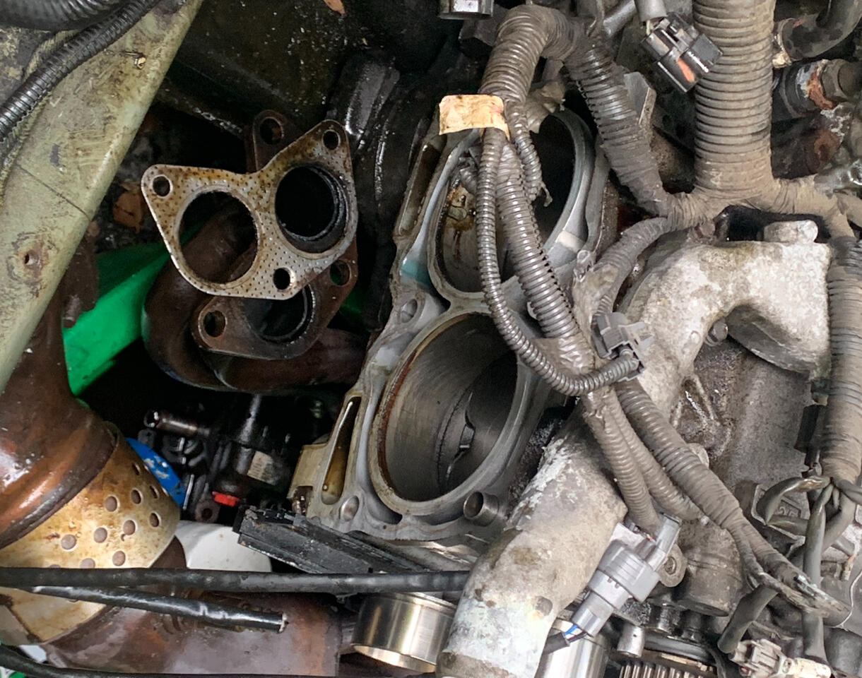 No job is too big or too small for the master! This a 2007 Subaru Outback, in frame head gasket replacement.